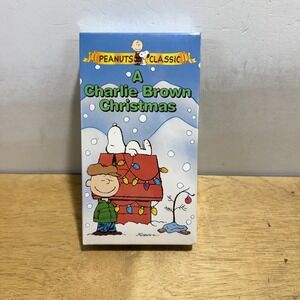 PEANUTS CLASSIC "A Charlie Brown Christmas"- 1994 VHS- New / Sealed